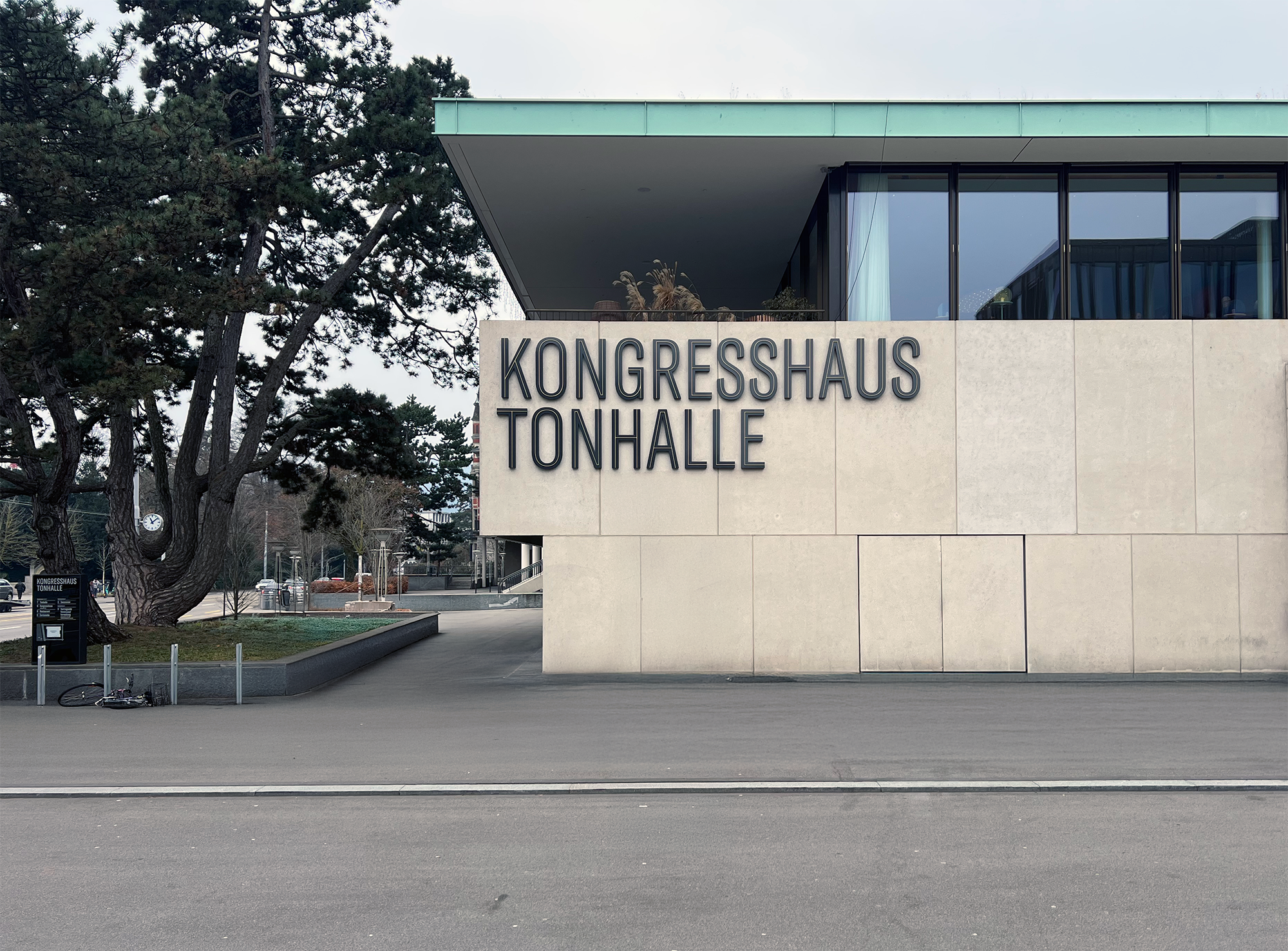 Signaletik Tonhalle Kongresshaus